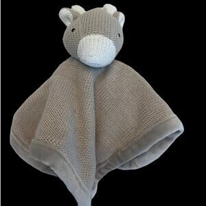 NWOT Peacock Alley Gray Baby Giraffe snuggie gender neutral